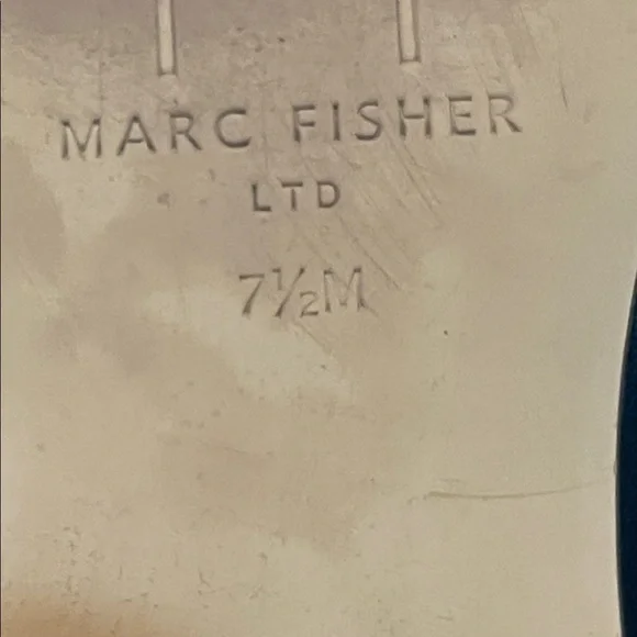 Marc Fisher Leather Flats size 7.5 women’s - Picture 8 of 9